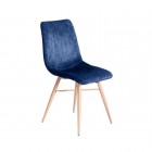 Kėdė BT ENZ2 Mėlynas + Medžio spalvos kojos - LIKO 4 VNT. *G